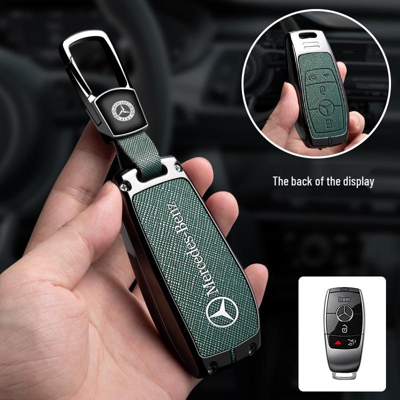 Mercedes High-End Schlüsselhülle für E300L, C260L, GLC, A200L, GLB, GLE