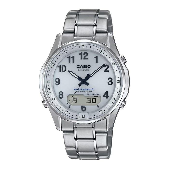 Часы Casio Lineage LCW-M100TSE-7AJF Мужские Серебристо-белые