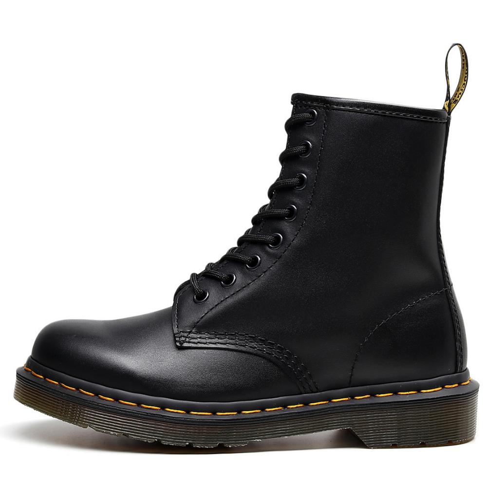 Klassieke Retro Koppel Laarzen Mannen Vrouwen Zacht Leer Britse Stijl Kort Casual Comfortabel Antislip