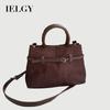 Retro Matte Suede All-Match One-Shoulder Diagonal Bag Commuter All-Match Portable La