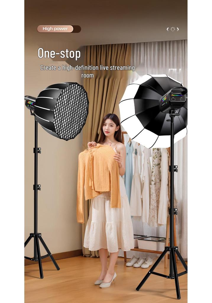 YM300BI 150W RGB Sun Lamp: Live Broadcast & Photography Soft Light