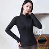 2025 Women's Windproof Slim Fit Yoga Jacket - Stand Collar, Zip-Up, Long Sleeve for Autumn/Winter Running Fitness.