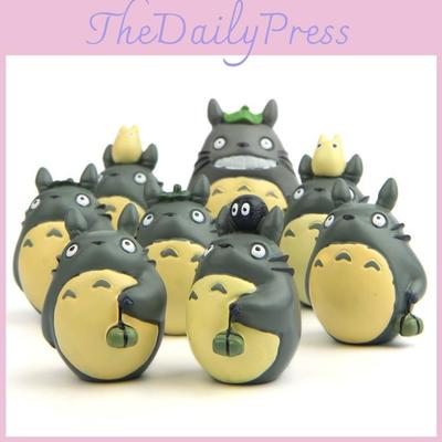 Totoro My Neighbor Zongzi Action Figures Model Toy Cartoon Decoration Gifts