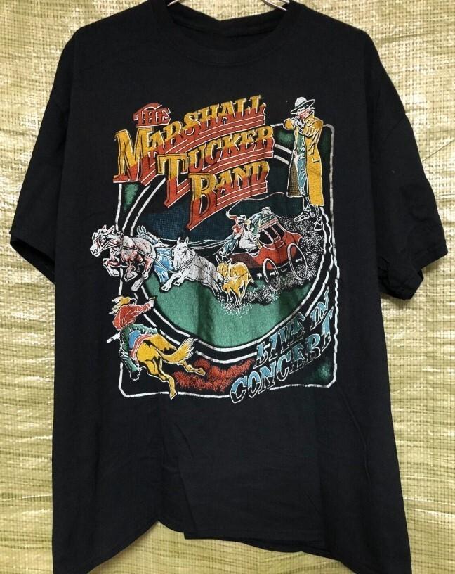 Футболка группы The Marshall Tucker Live in concert черная футболка QT1278 Унисекс футболка XXXL