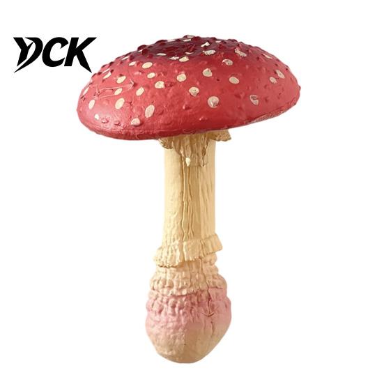 Hand Painted Mushroom Magnets 3D Refrigerator Magnet, Resin Fake Decorative Natural Theme Fridge Photo Notes Holder for Whiteboard Cabinet