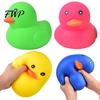 Taschengroßer Stressball Große Ente Entspanner Langsam aufsteigend Weiches TPR Knet-Handspielzeug für Erwachsene Kinder Angstlinderung Sensorische Figur Reißfest