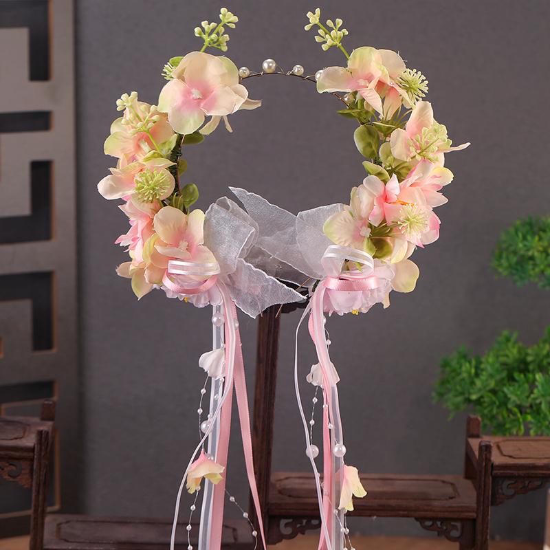 Elegant Ancient Chinese Hanfu Hair Accessories Tassel Headband Fairy Everyday Hairpins Retro Alloy Hairbands