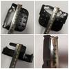 2Pcs Bike Rear Pedals, Steel Folding Bike Pegs, Non-slip Bicycle Footrests, Foot Plates Pedals for Folding Mountain Bike