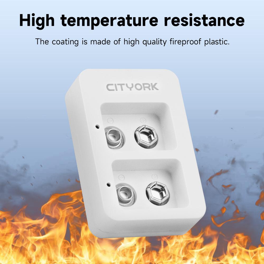 Cityork Nabíječka 9V Ni-MH dobíjecích baterií 2 sloty Pro 6F22 9V NiMH