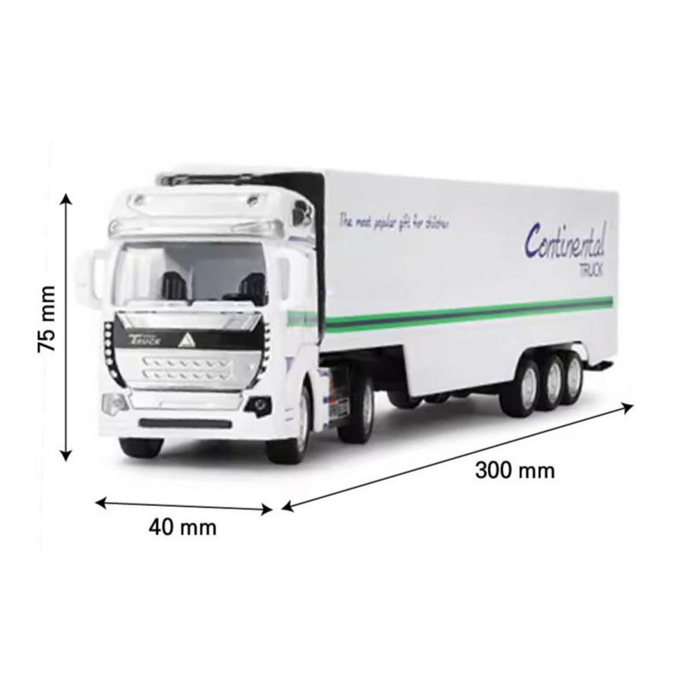 KidsPangPang Power Metal Pull-Back Container Truck Toy