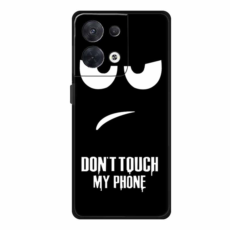 Animal Case For Oppo Reno 8 5G Soft Silicone Wolf Back Cover for OPPO Reno8 Pro + Plus Coque Reno 8 Pro 5G Cartoon CPH2359 Funda
