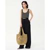 Daks Beige Raffia Twist Mesh ShouLder Bag L Dcba6e580i2