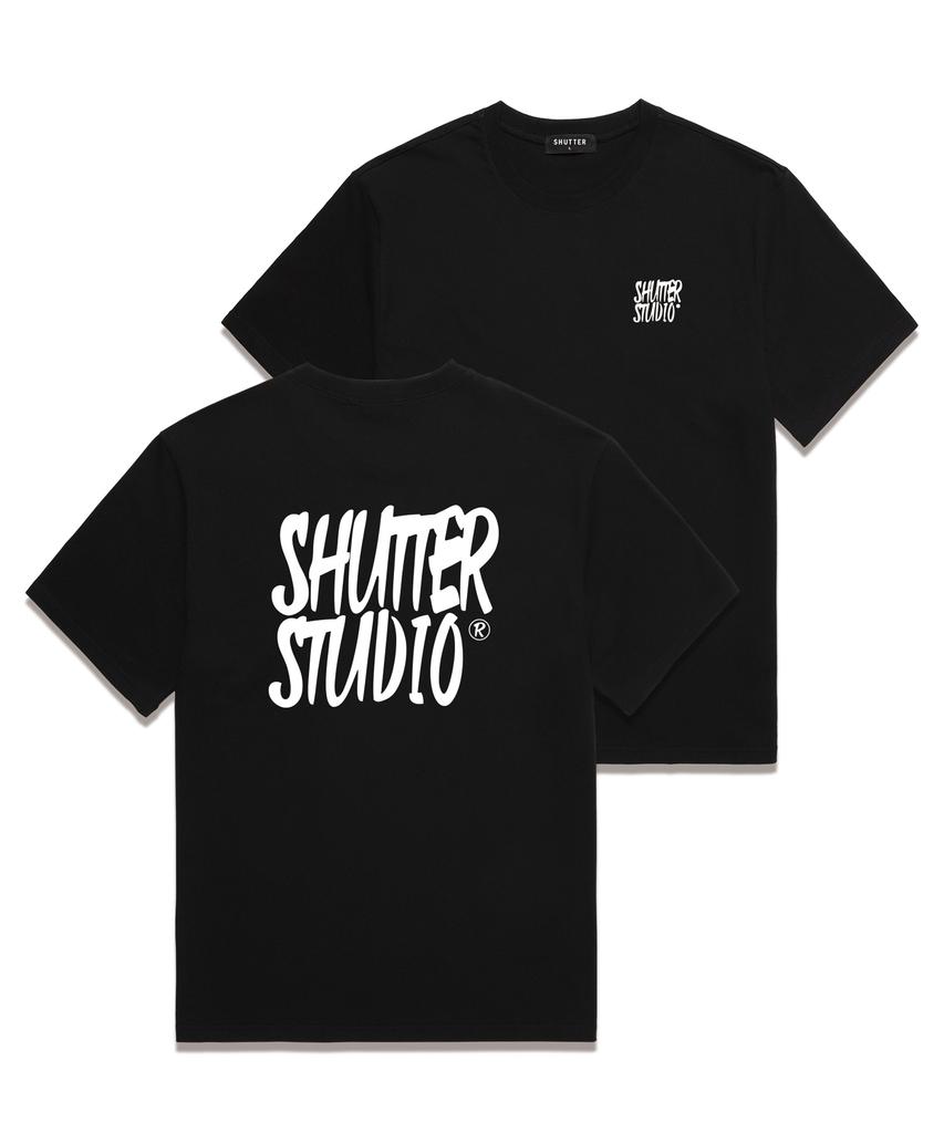 SHIRTER Glory St. Short Sleeve T-Shirt (Srts206) Black_White