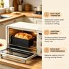 Bread Baking Pan Corrugated Carbon Steel Non-Stick Bakeware Sandwich Bread Tins Loaf Baking Pan For Home Kitchen Restaurant