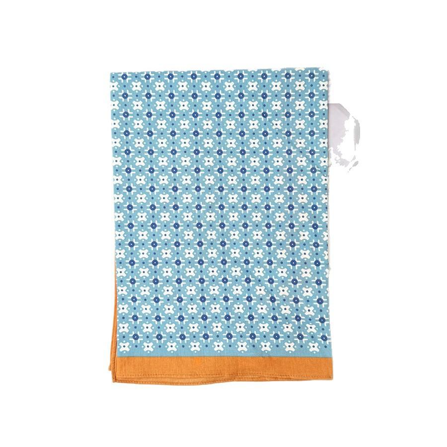 Japanese literary and artistic style floral small square scarf women's spring and summer atmosphere decorative scarf with T-shirt shirt shawl headband