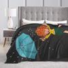 Warme weiche Decke Kinder Erwachsene Dekorative P-Pumuckl Überwurfdecke Regen Flanell Tagesdecke Für Wohnzimmer Neuheit Sofa Bettbezug