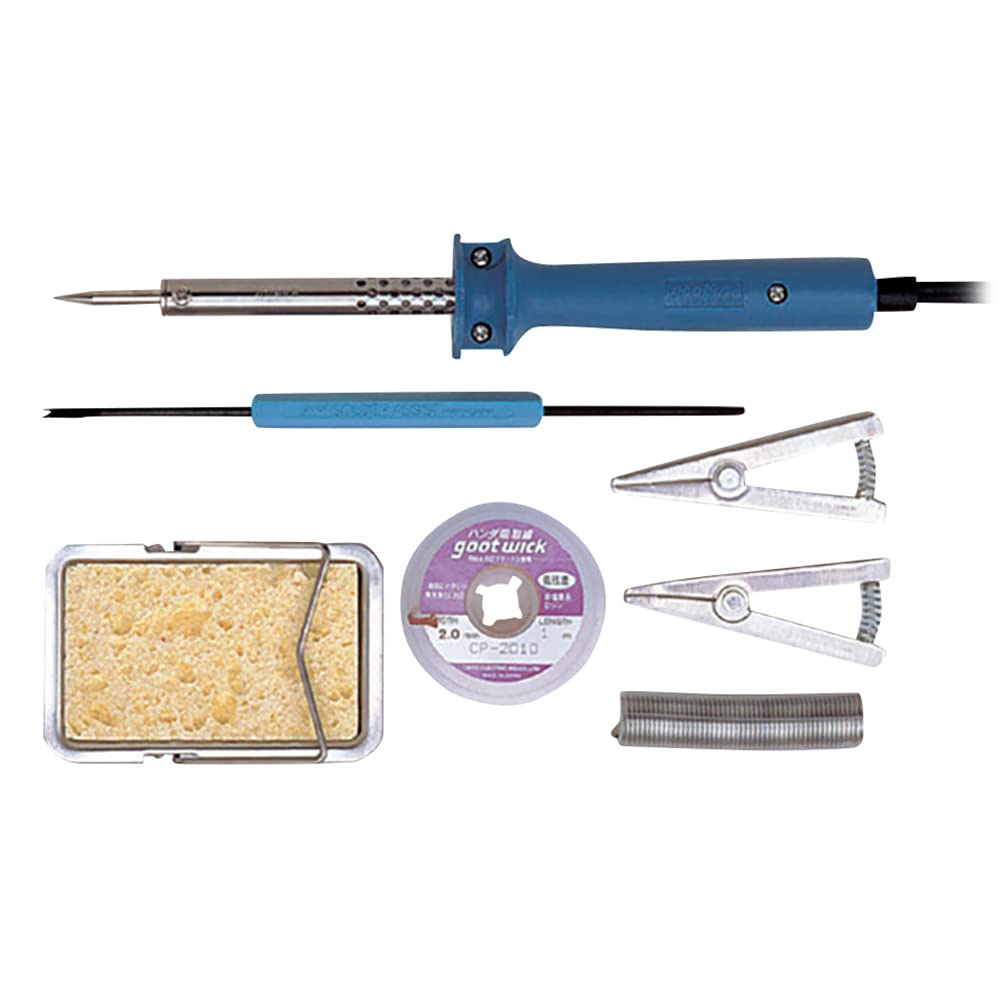 Taiyo Electric Industry (goot) X-2000E Soldering Iron Set for Electronics, Made In Japan