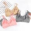 Wire-Free Plus Size Front Closure Nursing Bra for Pregnant Women - Adjustable, Seamless Design for Comfortable Feeding