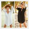 European & American Cotton Bikini Cover-Up: Beach Skirt Shawl