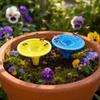 3D Printed Bee Watering Station for Butterfly Garden Cups Bath, Bee Feeders for Thirsty Pollinators, Outdoor Garden Yard Stakes Decor