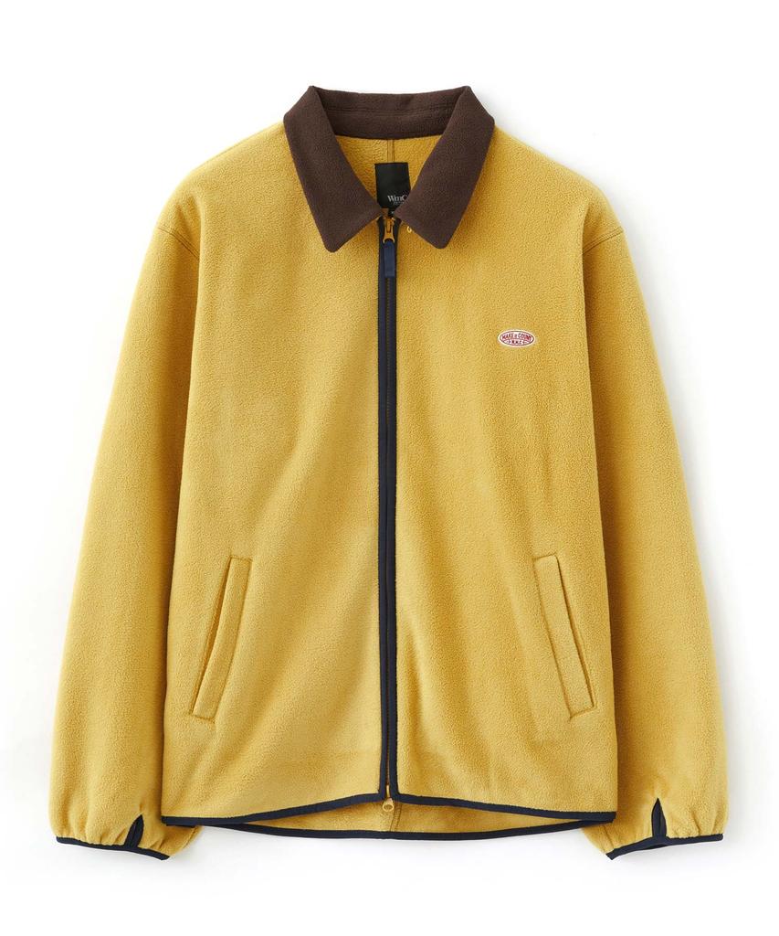 Wmc Soft Fleece Jacket_Mustard