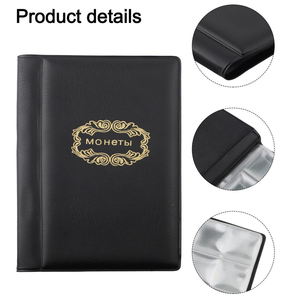 10 Page PVC Coin Album for Organizing Medals and Collectibles
