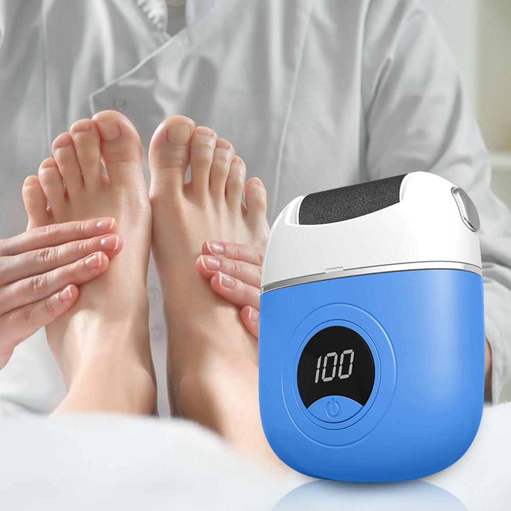 Electric Foot Grinder Foot Callus Remover USB Rechargeable Foot Grinding Machine Foot Exfoliator for Dry Dead Cracked Hard Skin