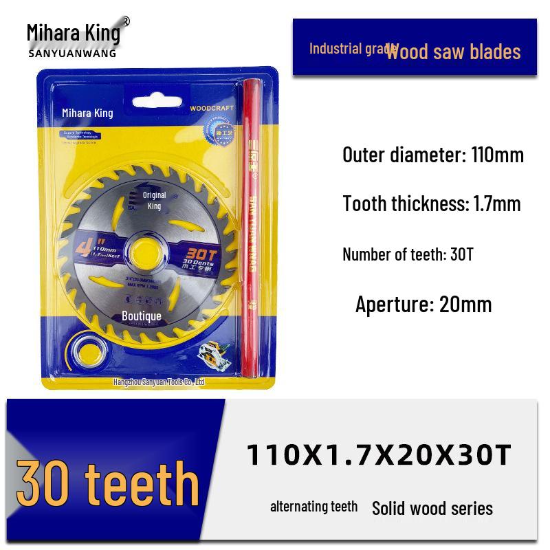 Woodworking Angle Grinder Saw Blade - Alloy Cutting Disc for Wood, Sizes 4/5/7/9 inch