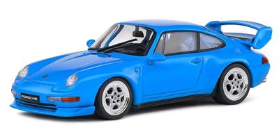 Kyosho Solido Skala Porsche 993 RS Clubsport Färdig Produkt S4313801 1/43 (Blå)