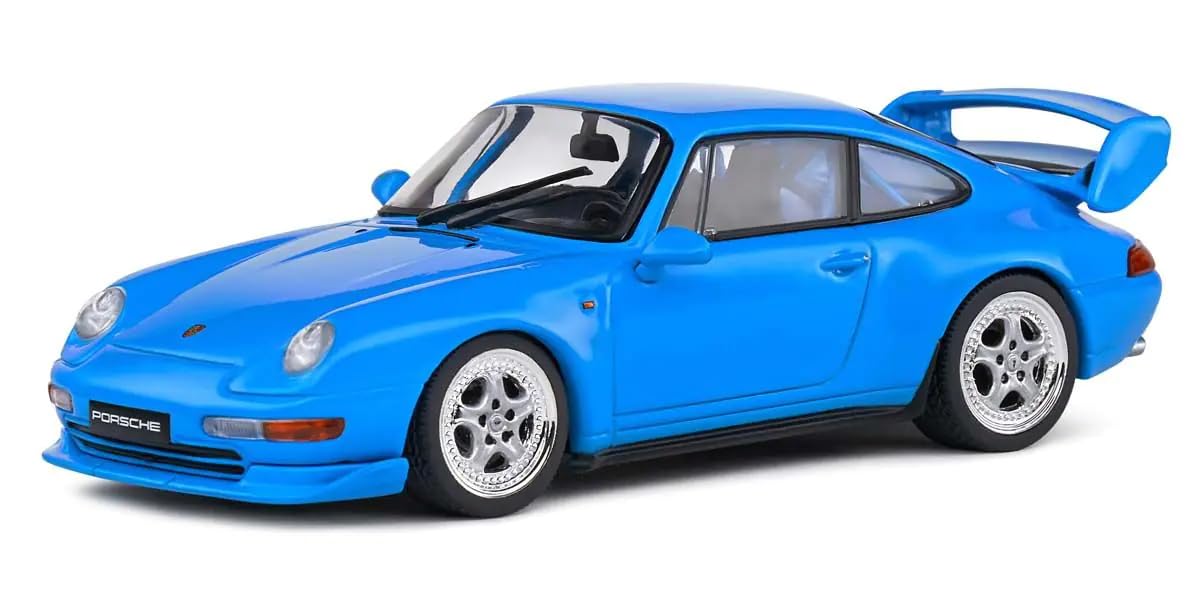 

Kyosho Solido 1/43 Scale Porsche 993 RS Clubsport (Blue) Finished Product S4313801