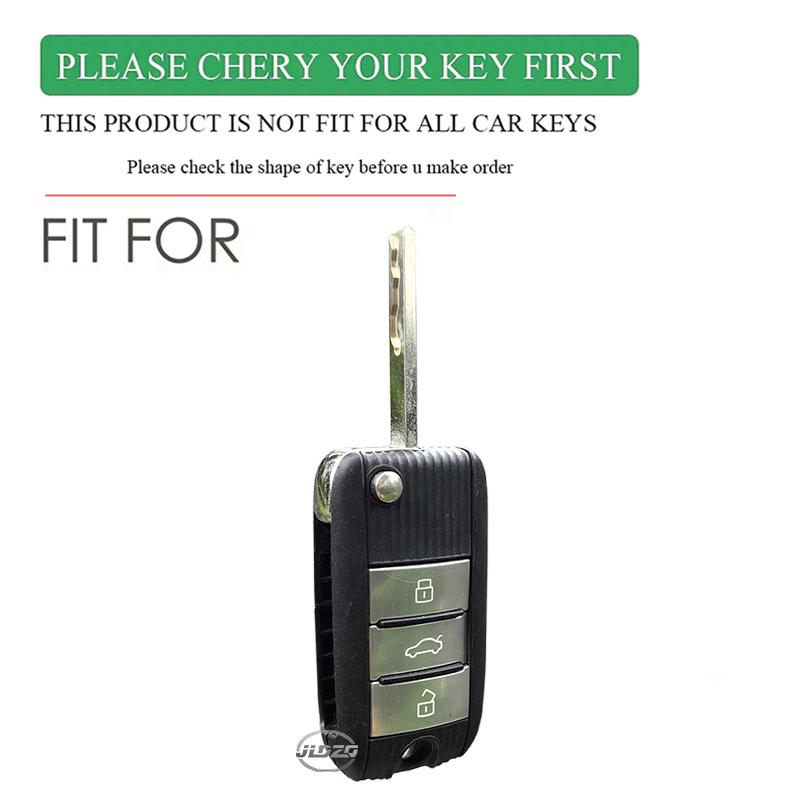 Silicone Car Flip Key Case Cover Bag Shell Protector Keychain for Roewe RX5 MG3 MG5 MG6 MG7 MG ZS GT GS 350 360 750 Accessories