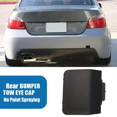 1 Pair Car Rear Bumper Tow Hook Cover Fit for BMW E60 M Sport 2003-2010 51127897217