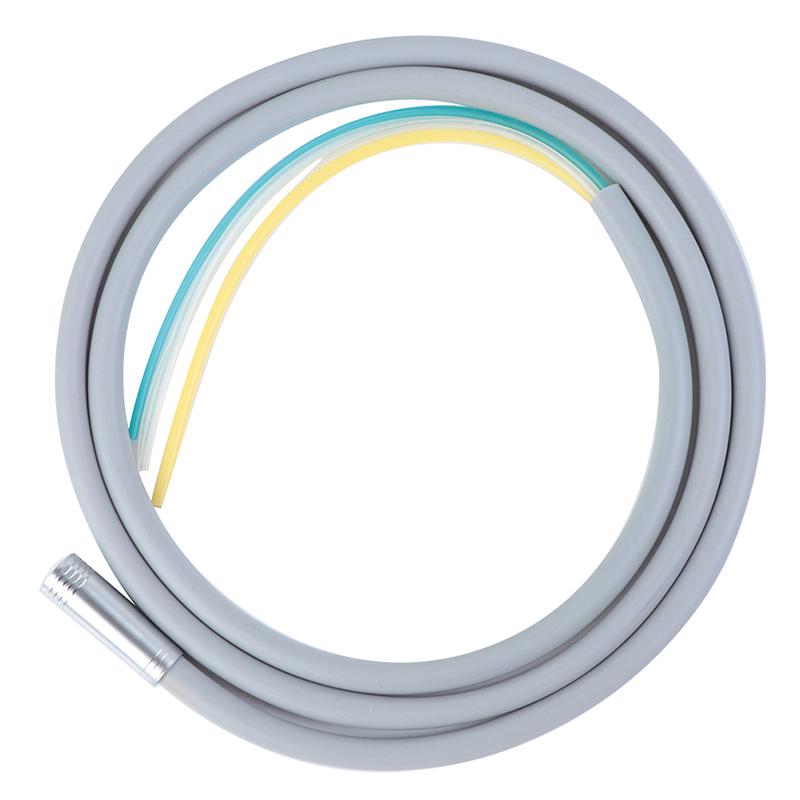 Manguera/tubo de silicona Dental de tubo de pieza de mano de 4 orificios para pieza de mano de alta/baja velocidad