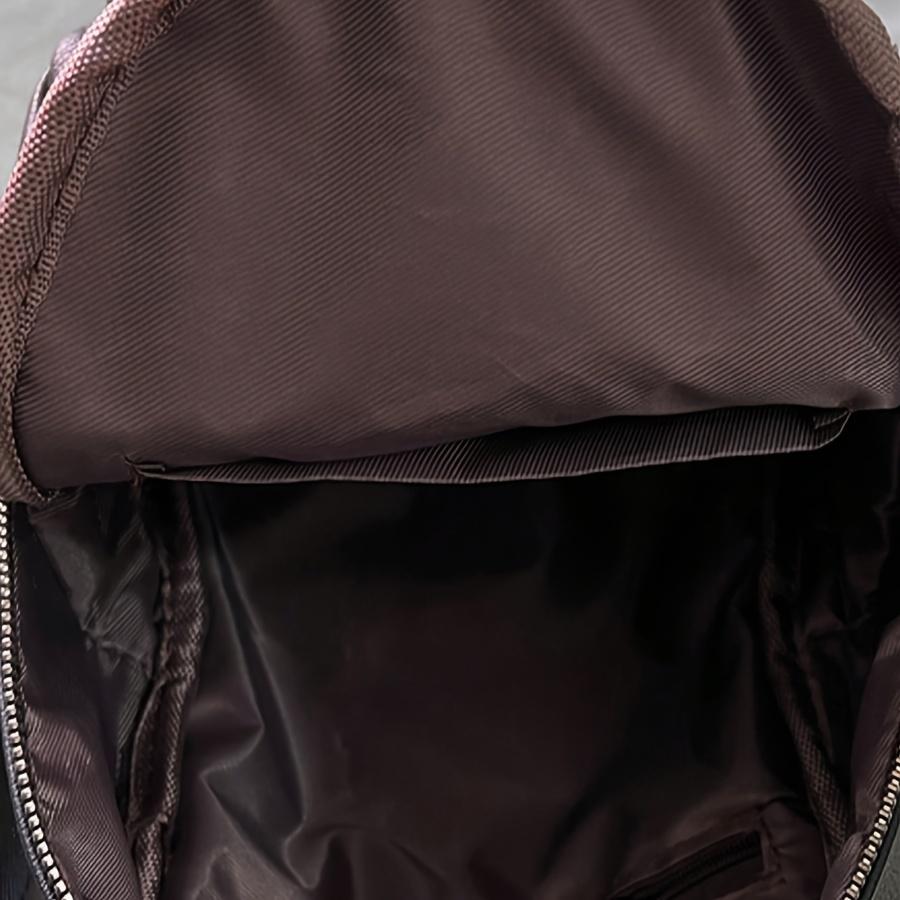 Módní dámský mini batoh, vintage černá PU kůže, klasický malý cestovní batoh