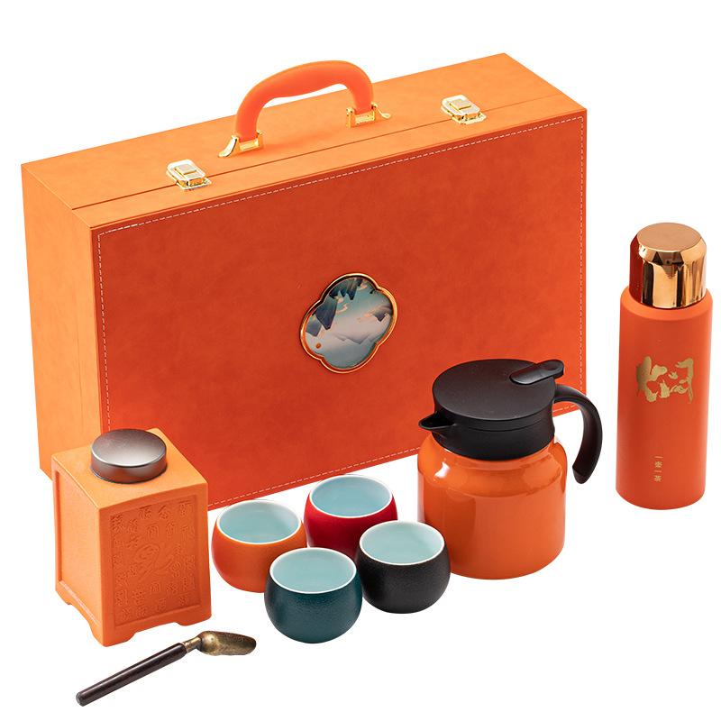 Business Company High-end Gifts Exclusive Tea Gift Set Stewed Teapot Stewed Tea Cup Tea Set