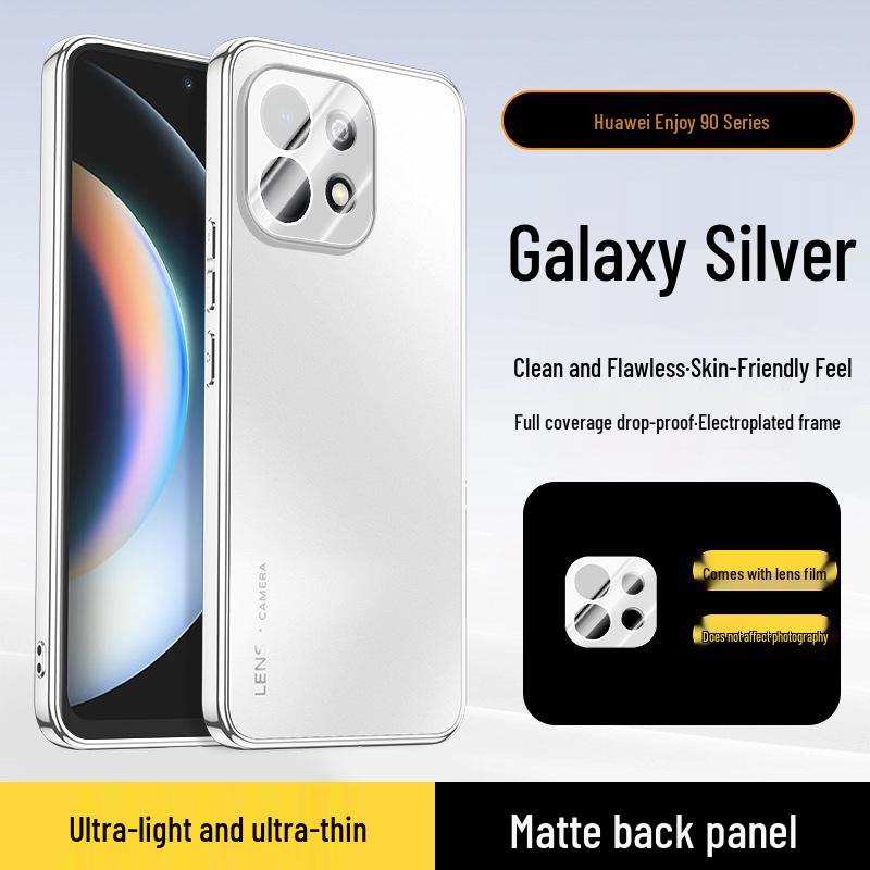 

Electroplated Anti-Fall Protection Case for Huawei Enjoy 90 Pro Max, 80s, 70x with Full Lens Coverage Enjoy 80