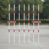 5 Pieces Lightweight Slalom Poles Soccer Training Poles, for Field Marking,