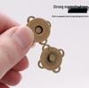 Plum Blossom Magnetic Snap Fasteners: Invisible, Colorful Male-Female Buckles for Bags & Clothes