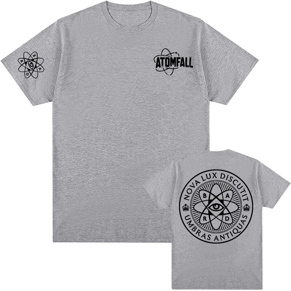 Atomfall BARD Print T-shirt Unisex Streetwear Short Sleeve Cotton Merch Tshirts Casual Hip Hop T Shirt Clothing