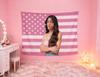 Olivia Sour Pop-Sängerin Flagge Wandteppich Hippie Ästhetik Heimdekoration Schlafzimmer Wohnheim Hintergrundtuch Flachdruck