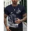 Comfortable Simple Men's Versatile Short-sleeved Top Casual Loose T-Shirts Men’s