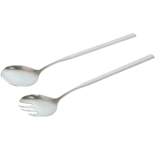 Wahei Freiz Bibimbap Spoon Set of 2 (Round Plate and Slotted Spoon) - Taste Explorations Korea Edition RE-7463