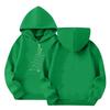 Children's Hoodies Loose Solid Color Hooded Sports Shirt Fashionable Sports Shirt