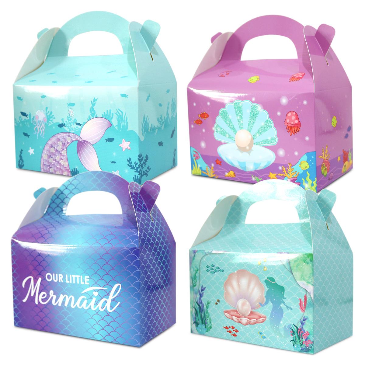 

Theme Party Handheld ******Derwater World Pearl Shell Candy Gift Box Gift Carton