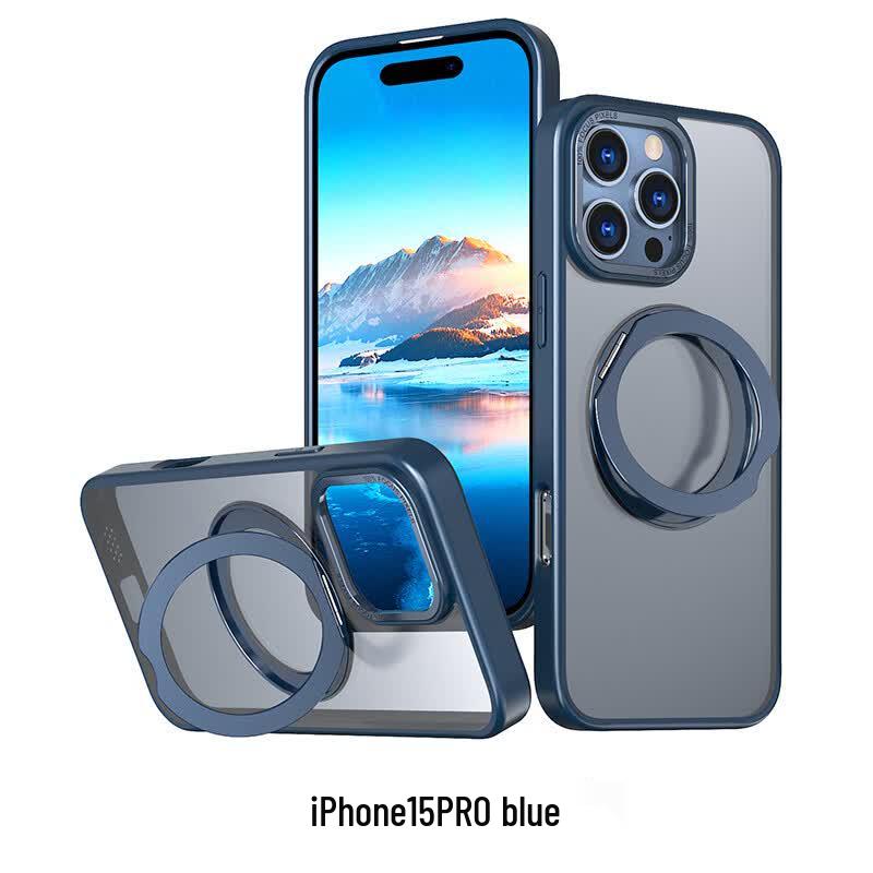 CAXITON Прозрачный вращающийся магнитный чехол для iPhone 15 Pro