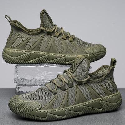 Men Casual Mesh Shoes Light Soft Breathable Vulcanize Shoes Running Sport Fashion High Top Sneakers 2023