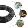 1pcs Bonsai Wires Anodized Aluminum Bonsai Training Wire With 6 Sizes 1mm/1.5mm/2mm/3mm/4mm/5mm length5m (Black) Garden Supplies