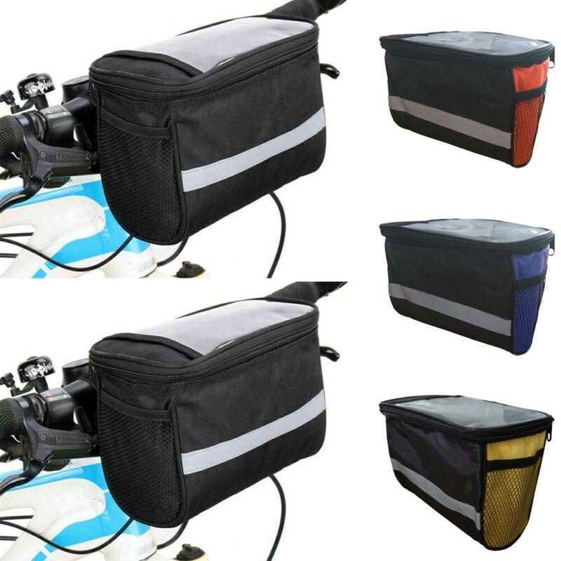 Universal Cycling Bags Bike Handlebar Bag Bicycle Front Tube Pannier