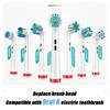 For Oral B Electric Toothbrushes Head UV Sterilization High Density Hair Planting Dupont Soft Bristle Brush