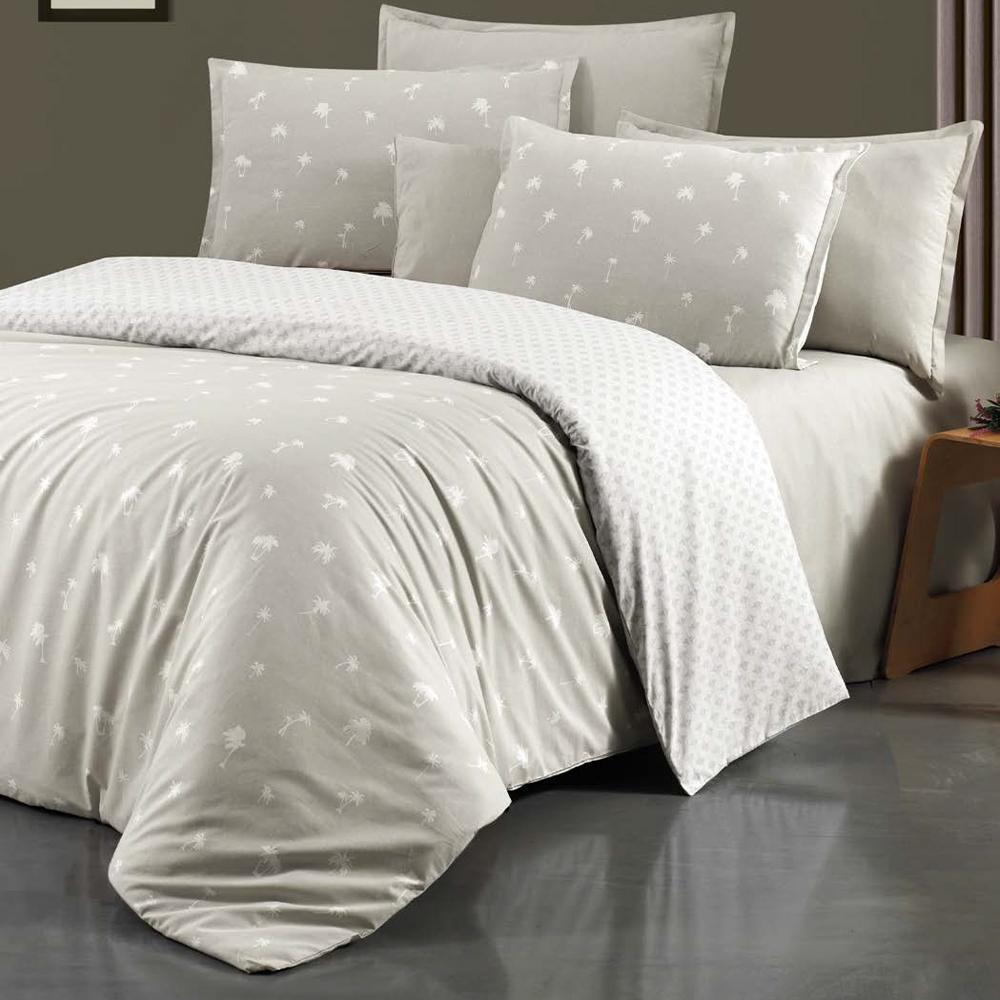 

Sarev Rola Beige 160*220 см (62 x 86 дюймов) Одноместный двусторонний полезный комплект пододеяльника из 100% хлопка